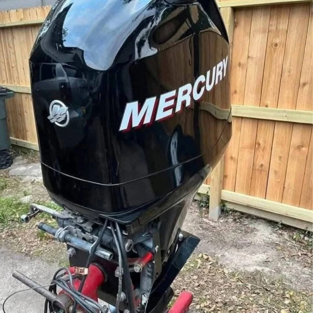 2007 Mercury EFI 115HP 4-Stroke Outboard Motor for Sale – 25″ Shaft, 215 PSI Compression - Image 2