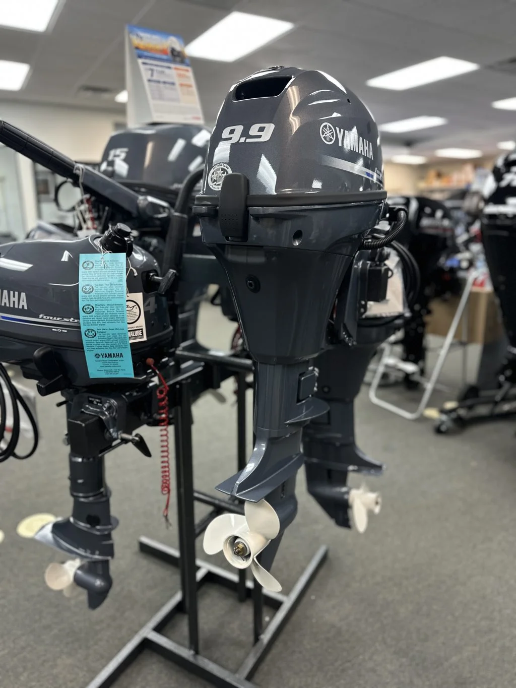 2025 Yamaha 9.9HP Tiller Handle Outboard (F9.9SMHB) - Image 2
