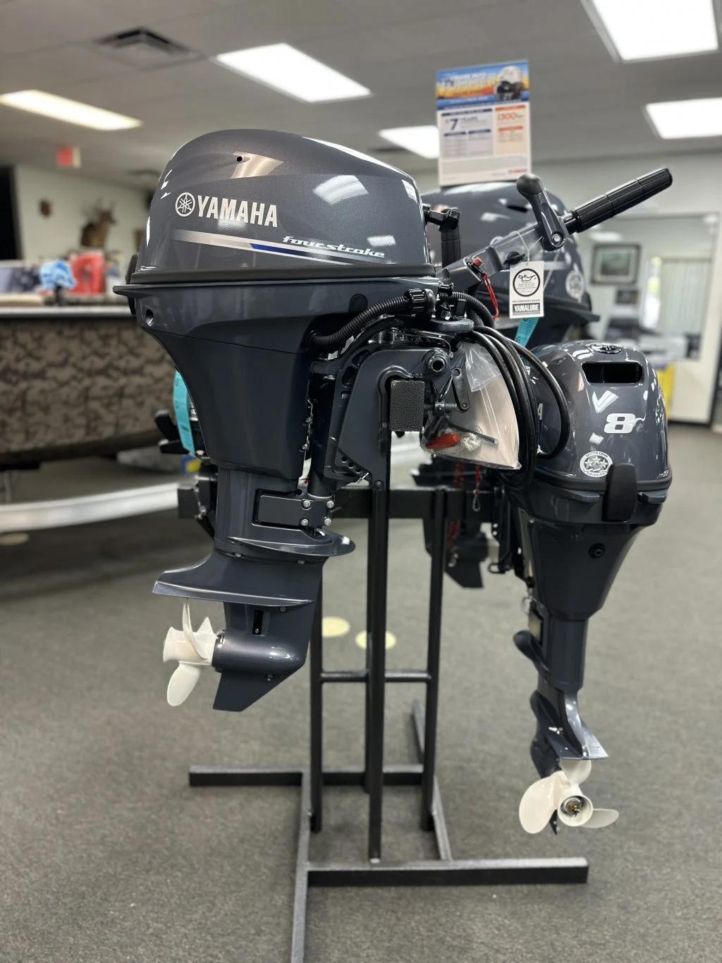 2025 Yamaha 9.9HP Tiller Handle Outboard (F9.9SMHB)